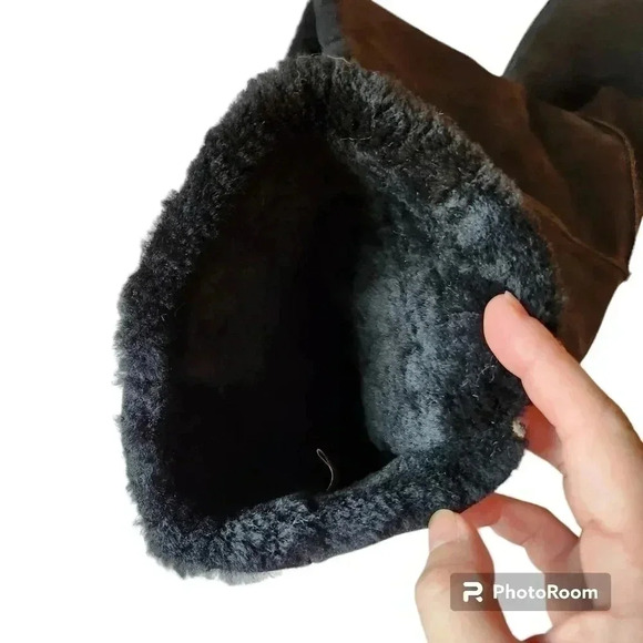 EMU Australia Boot Captain Sheepskin/Suede Waterproof Boots - Picture 13 of 15